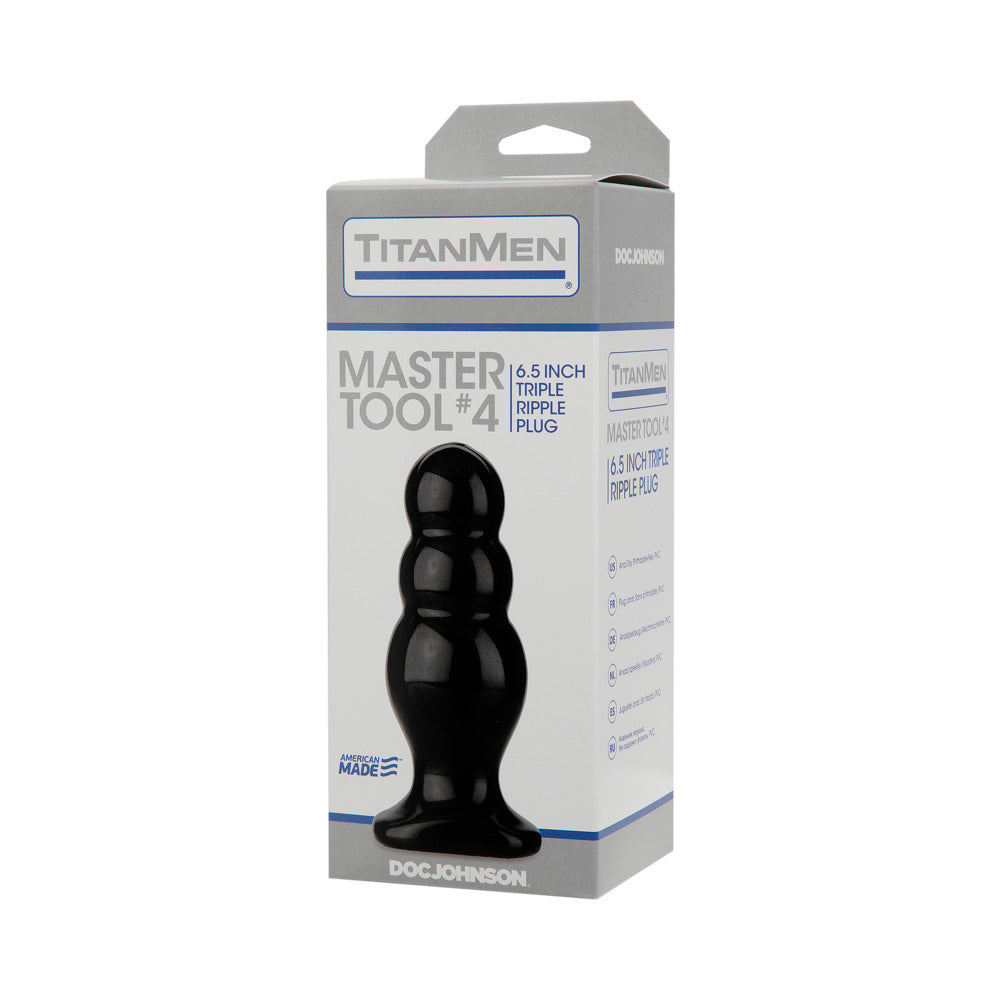 Doc Johnson TitanMen - Master Tool #4 Black 2