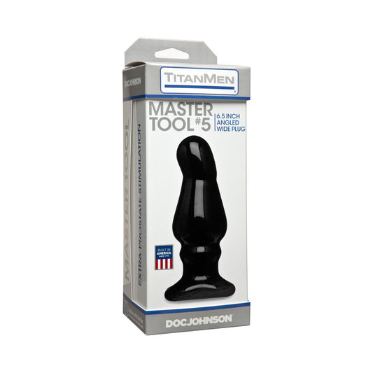 Doc Johnson TitanMen - Master Tool #5 Black