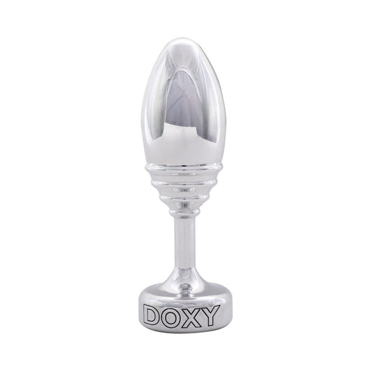 Doxy Ribbed Metal Butt Plug1