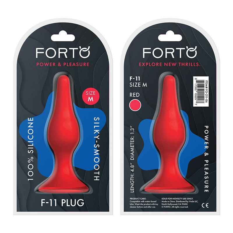 Forto F-11 Lungo Silicone Anal Plug4