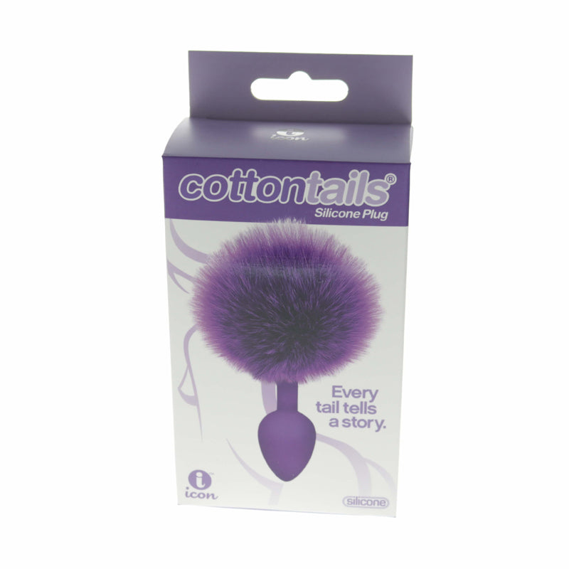 Icon Brands The 9's Cottontails Silicone Bunny Tail Butt Plug