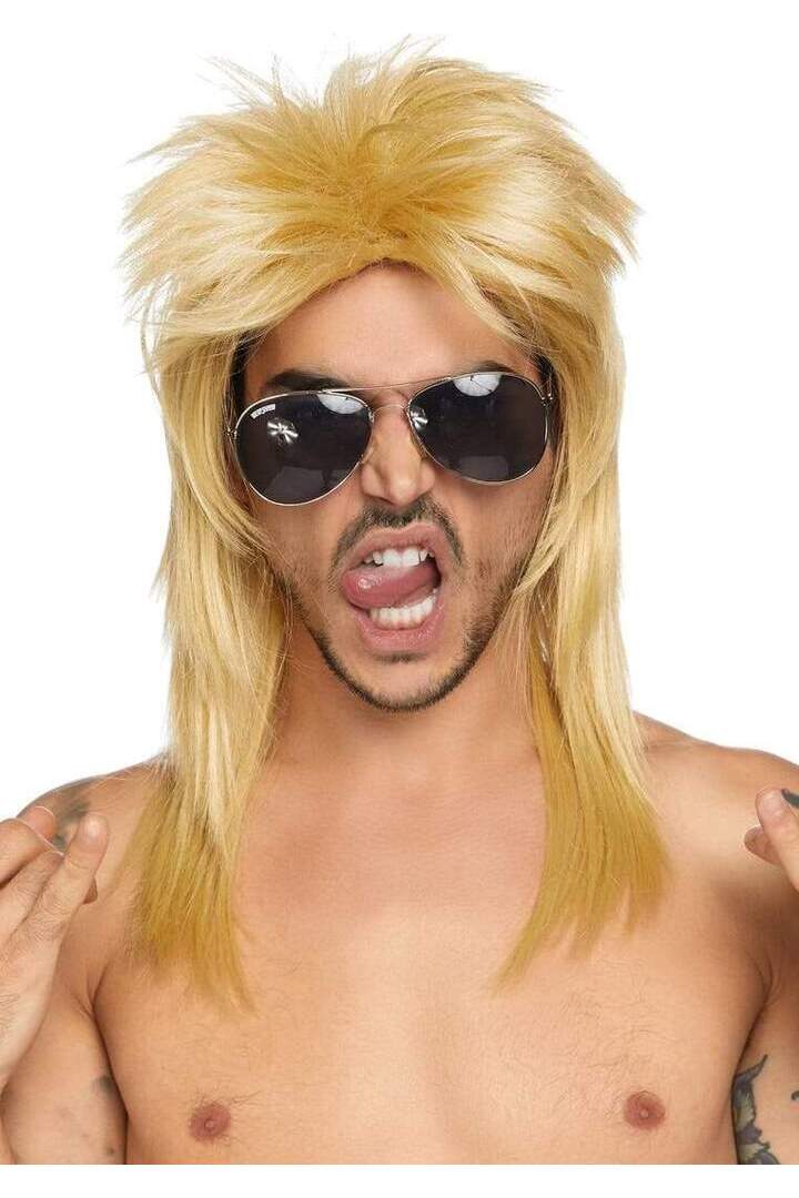 Leg Avenue 21" Unisex Rockstar Wig in One Size 11