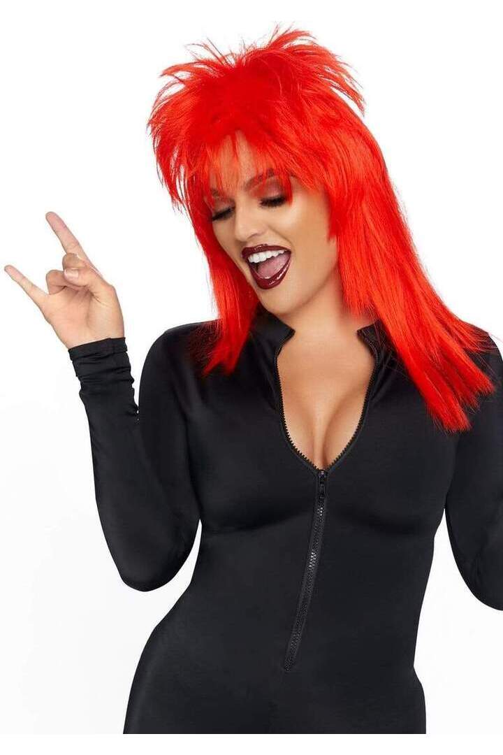 Leg Avenue 21" Unisex Rockstar Wig in One Size 8