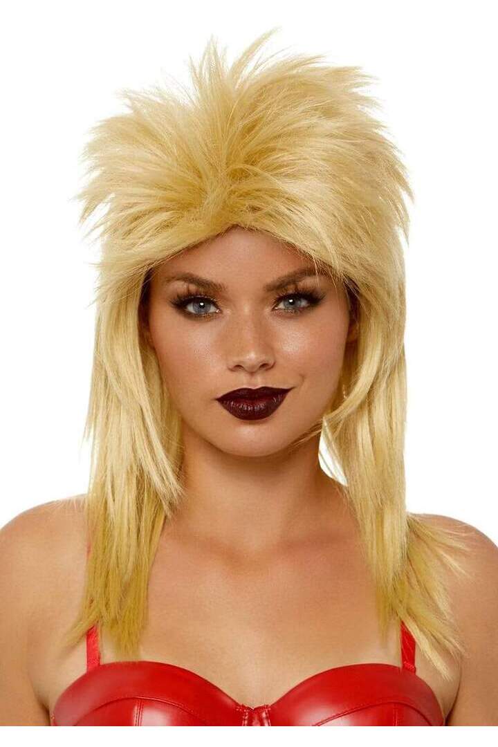 Leg Avenue 21" Unisex Rockstar Wig in One Size 9