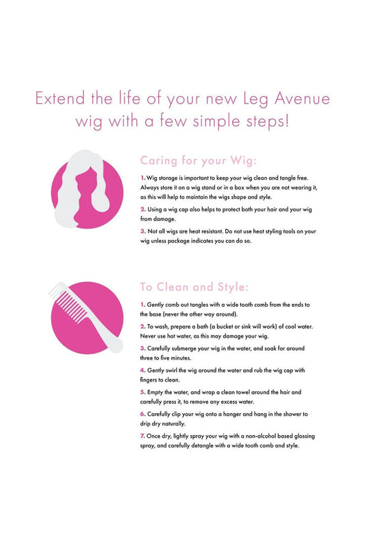 Leg Avenue 24" Allure Long Wavy Wig Grey/Black in One Size 1