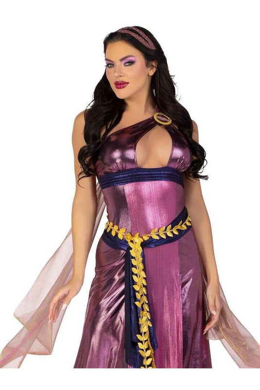Leg Avenue Amethyst Goddess Costume in Purple