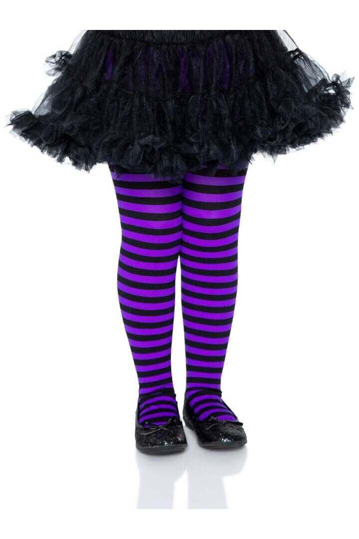 Leg Avenue Ana Children's Striped Tights 4