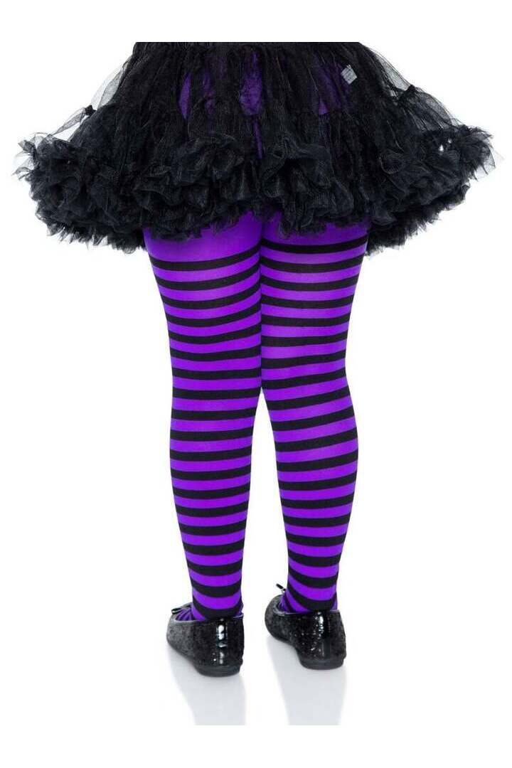Leg Avenue Ana Children's Striped Tights 5