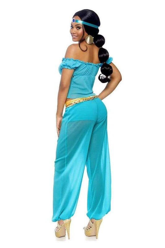 Leg Avenue Arabian Beauty Costume in Turquoise 1