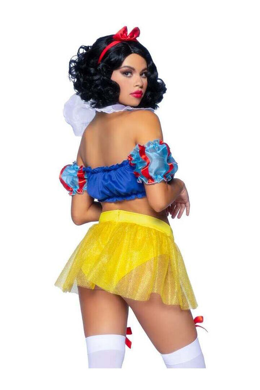 Leg Avenue Bad Apple Snow White Costume in Yellow 1