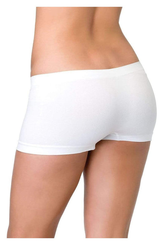 Leg Avenue Basic Seamless Cheeky Boyshorts in One Size 1