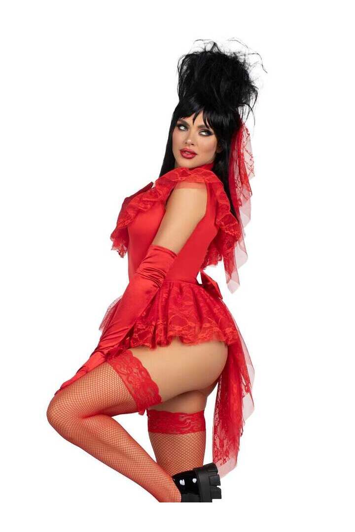 Leg Avenue Beetle Babe Costume in Red 2