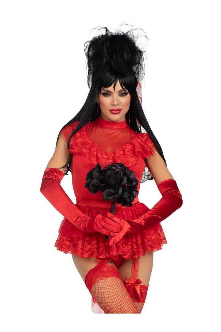 Leg Avenue Beetle Babe Costume in Red 3