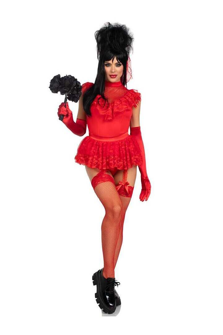 Leg Avenue Beetle Babe Costume in Red 4