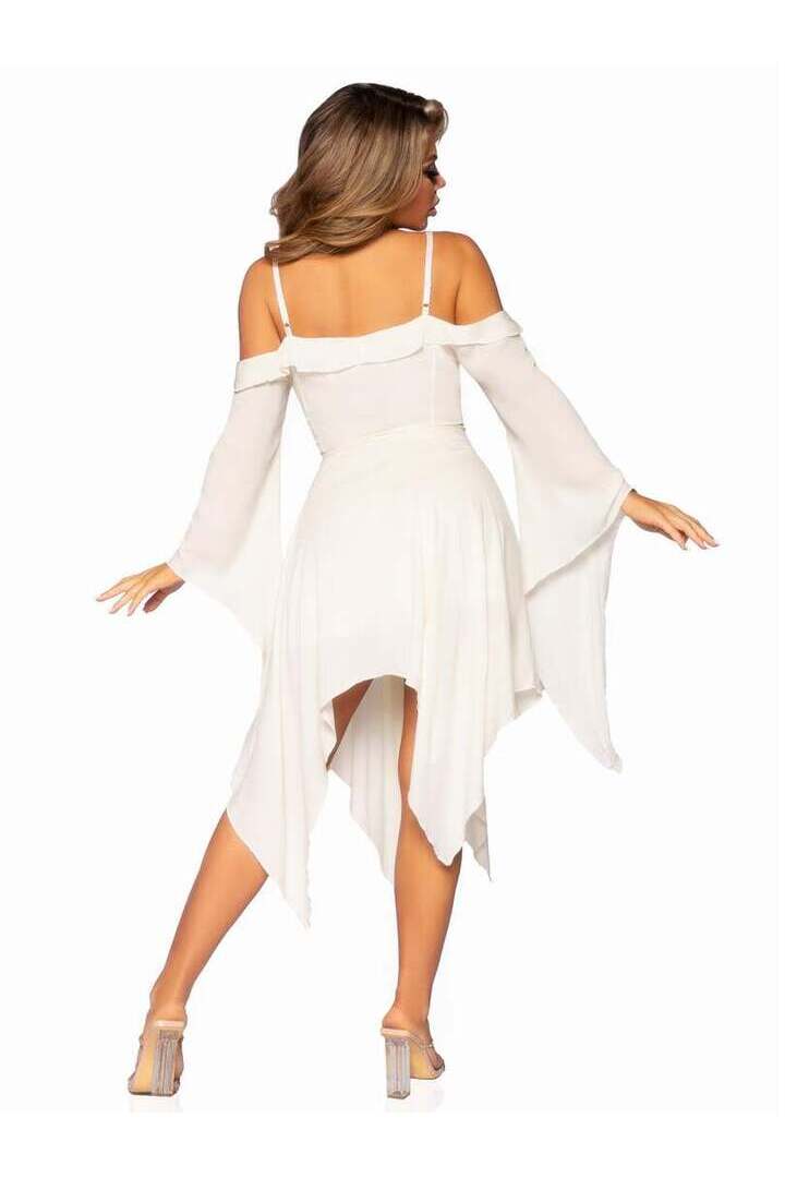 Leg Avenue Bell Sleeved Peasant Dress 11