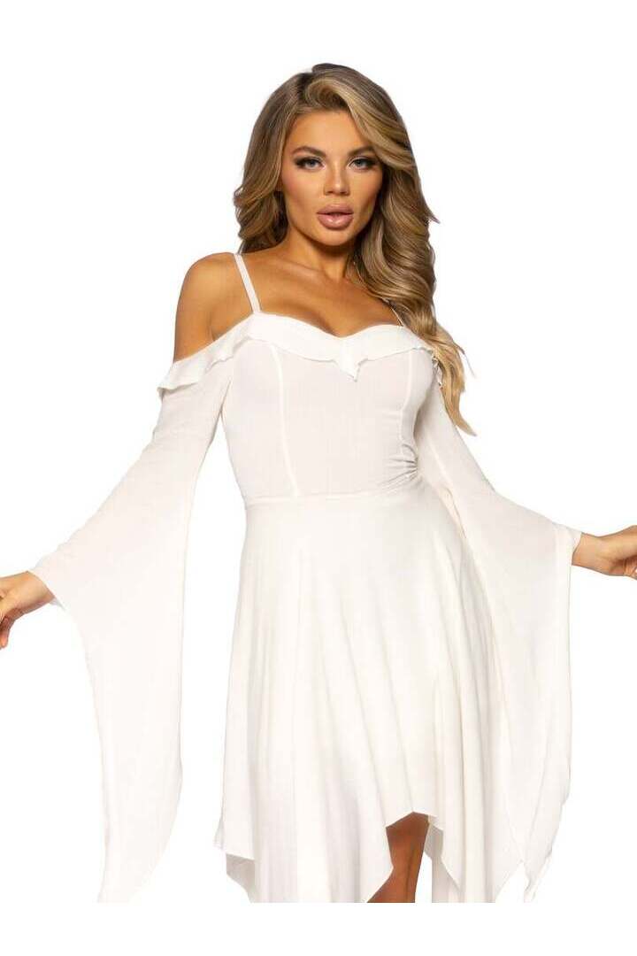 Leg Avenue Bell Sleeved Peasant Dress 6