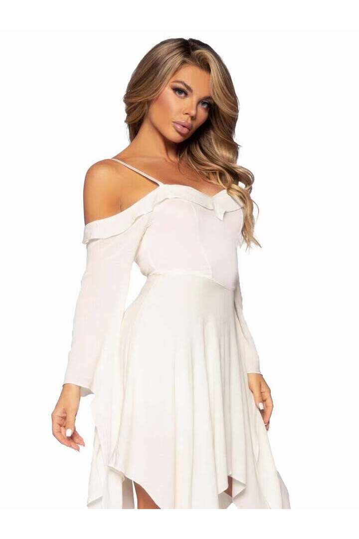 Leg Avenue Bell Sleeved Peasant Dress 8