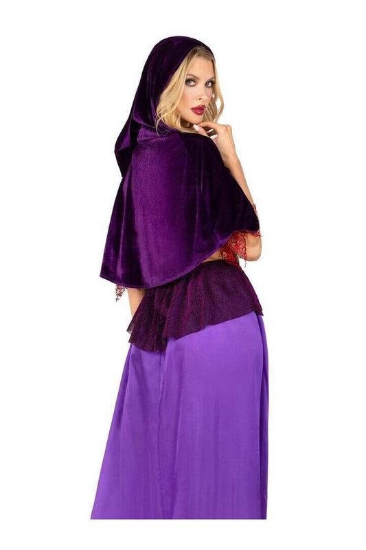 Leg Avenue Black Magic Babe Costume in Purple 1