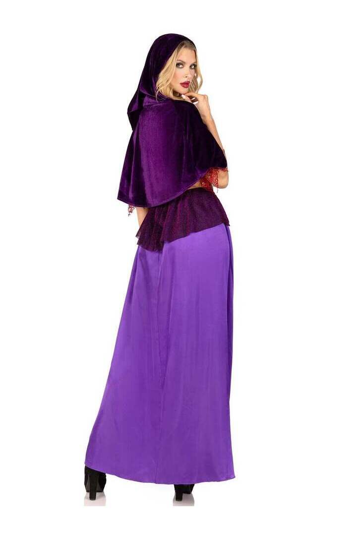 Leg Avenue Black Magic Babe Costume in Purple 4