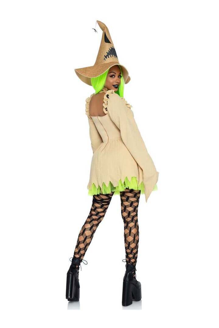 Leg Avenue Bugged Out Baddie Costume in Tan 3