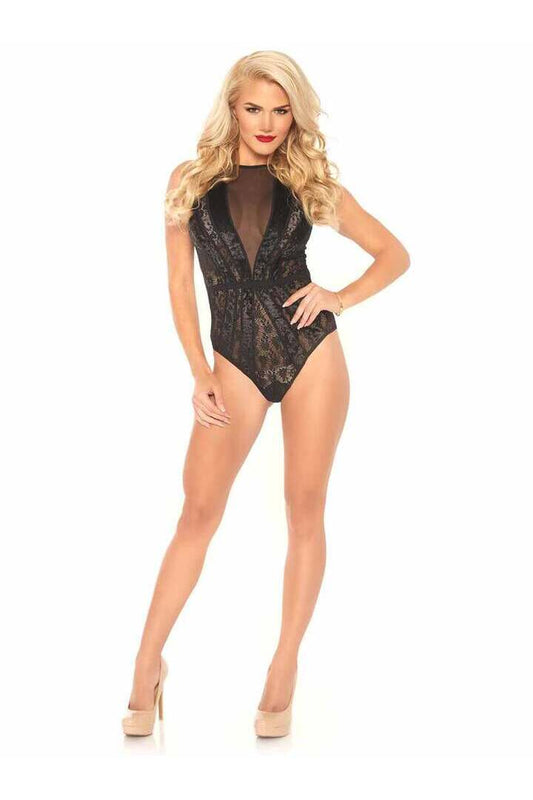 Leg Avenue Captured Romance Lace Bodysuit 1