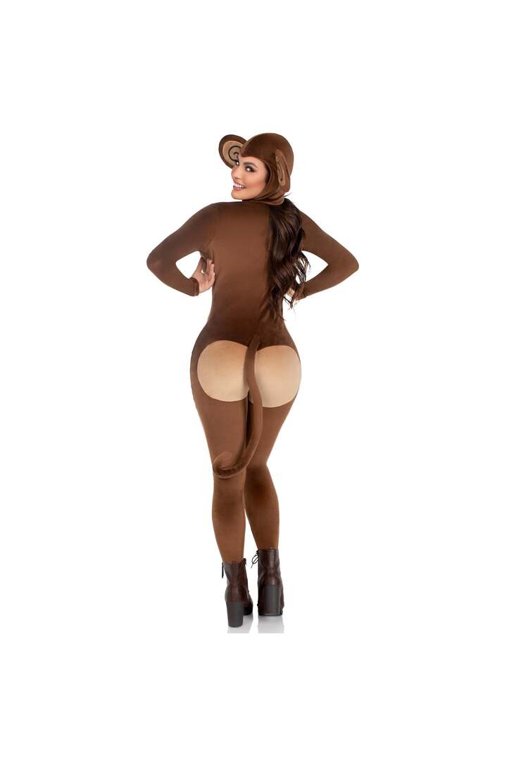 Leg Avenue Cheeky Monkey Costume Brown 5