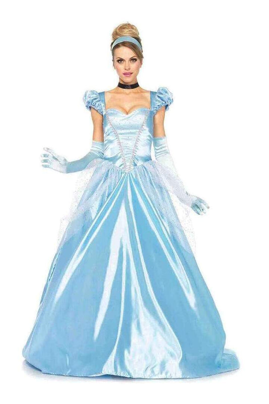 Leg Avenue Classic Cinderella Costume in Blue 1