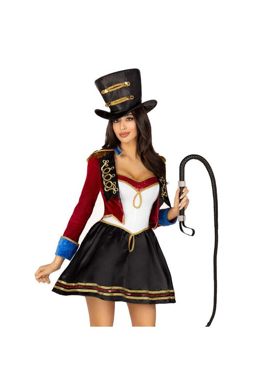 Leg Avenue Classic Ringmaster Costume Red/Black