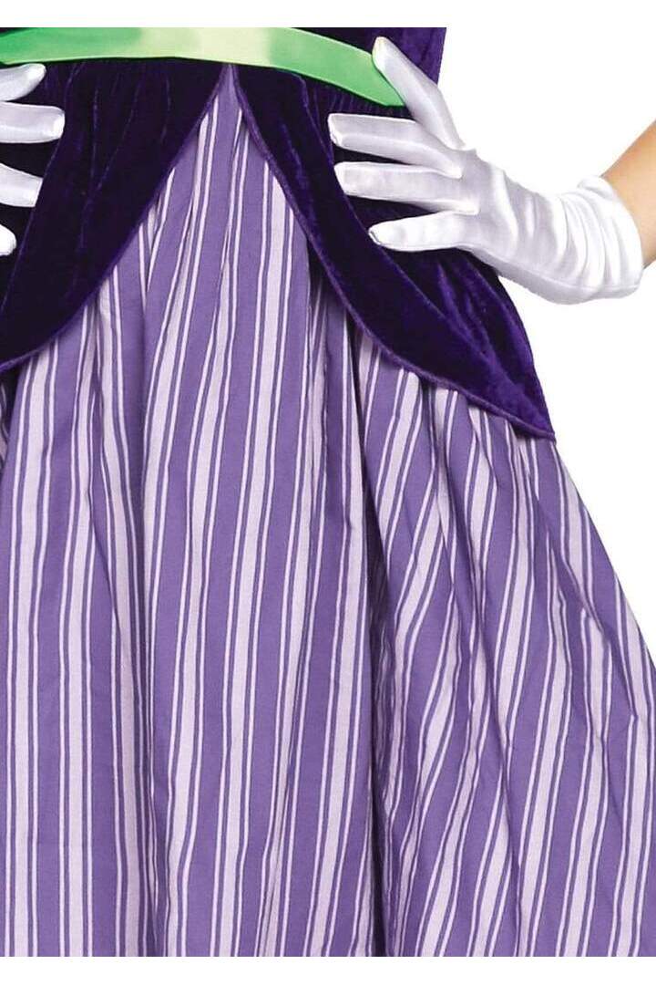 Leg Avenue Comic Book Baddie Costume in Purple 4