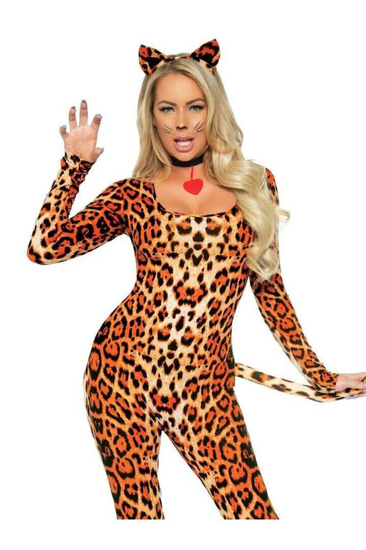 Leg Avenue Cougar Costume in Leopard 1