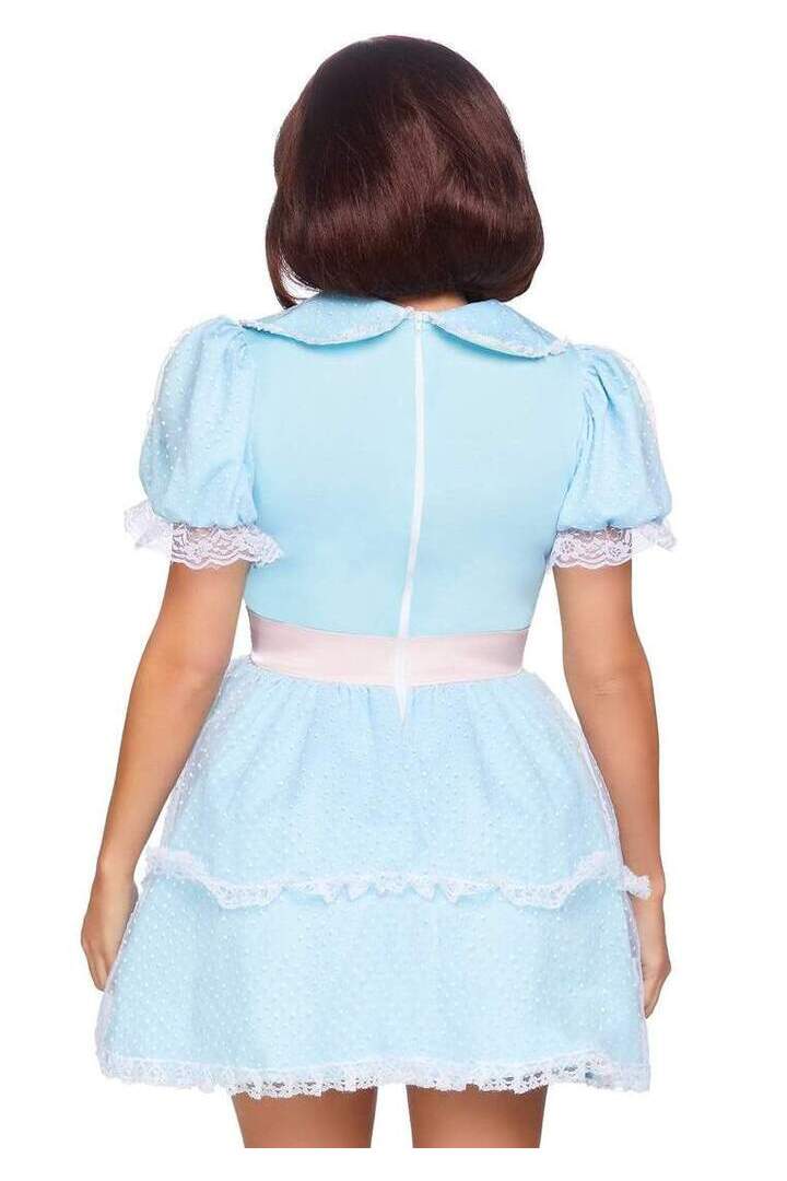 Leg Avenue Creepy Sibling Costume in Blue/White 1
