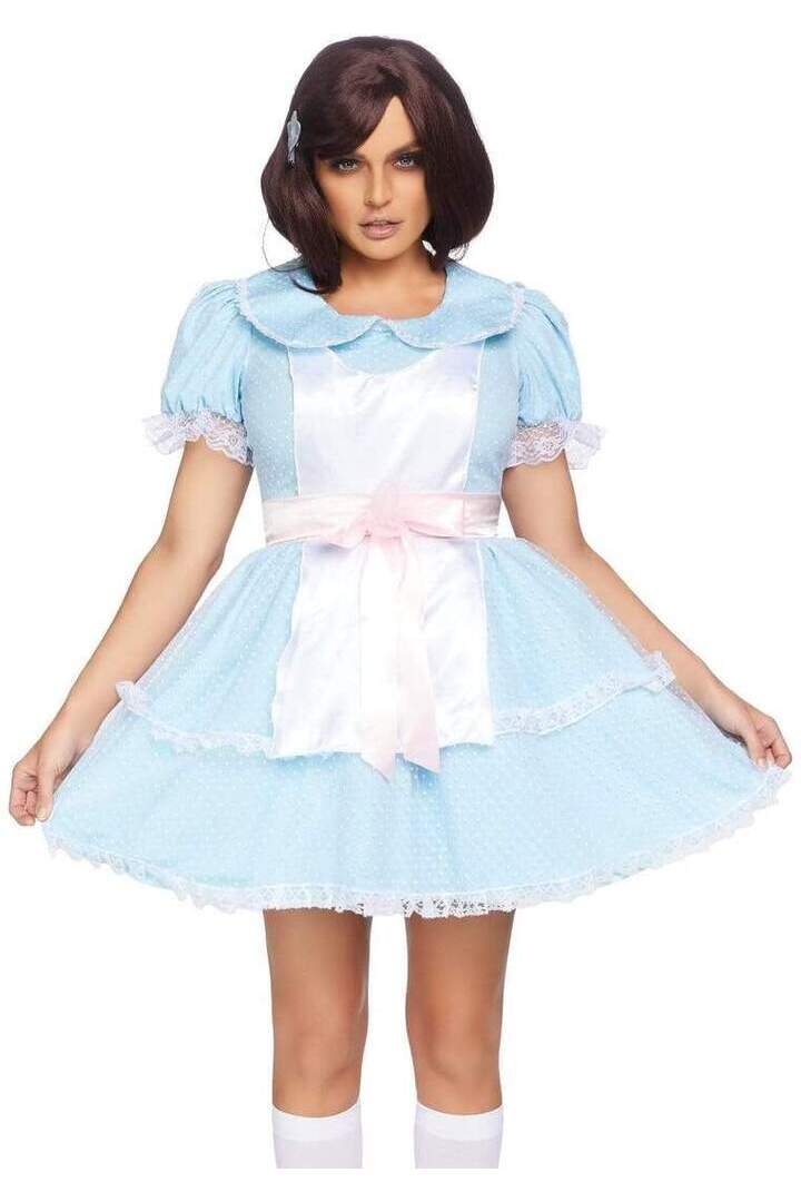 Leg Avenue Creepy Sibling Costume in Blue/White 2