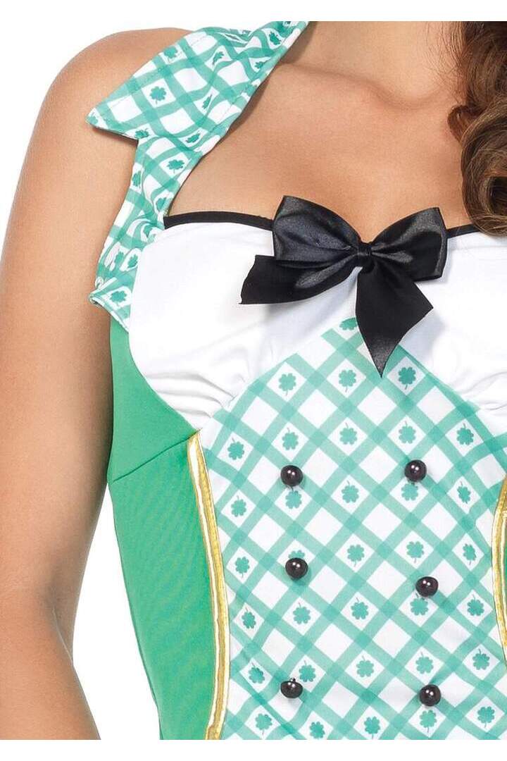 Leg Avenue Darlin' Leprechaun Costume in Green 3