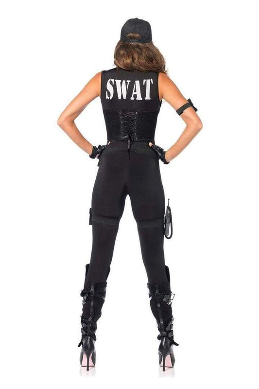 Leg Avenue Deluxe SWAT Commander Costume in Black 1
