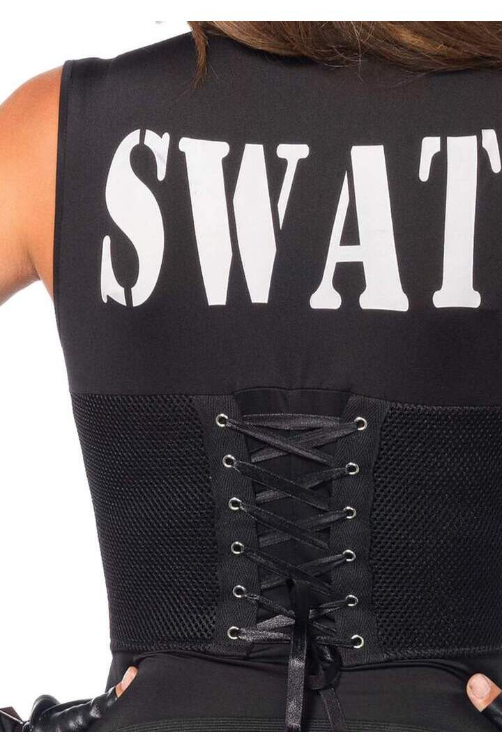 Leg Avenue Deluxe SWAT Commander Costume in Black 5