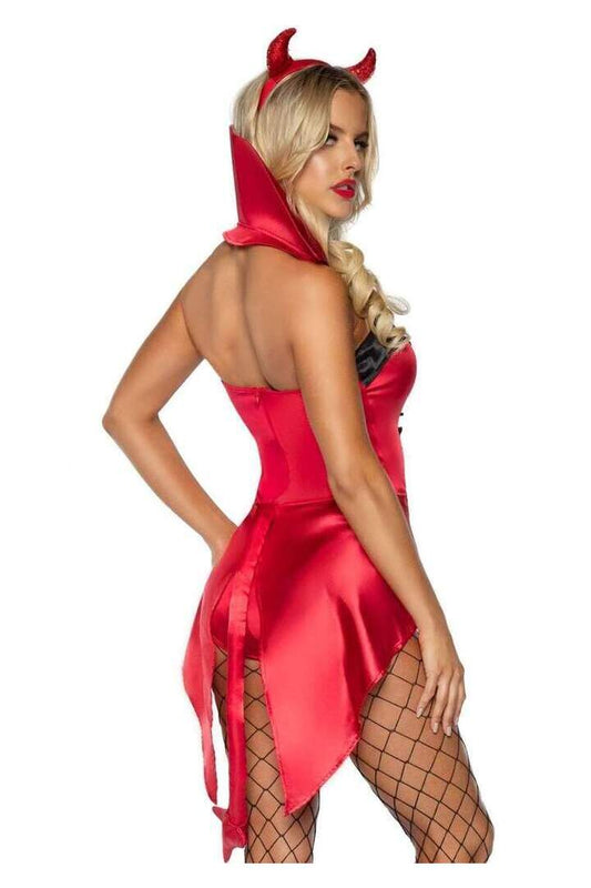 Leg Avenue Devilish Darling Devil Costume in Red 1