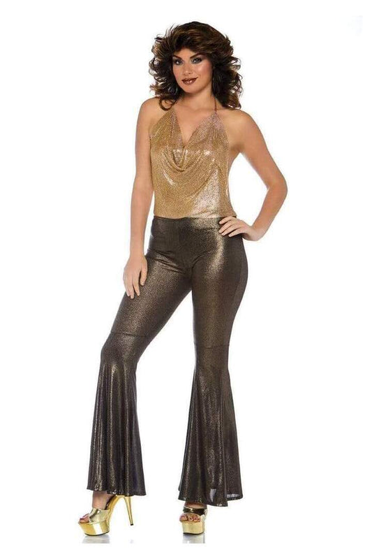 Leg Avenue Disco Diva Costume in Gold 1