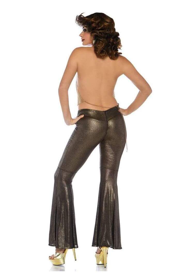 Leg Avenue Disco Diva Costume in Gold 2