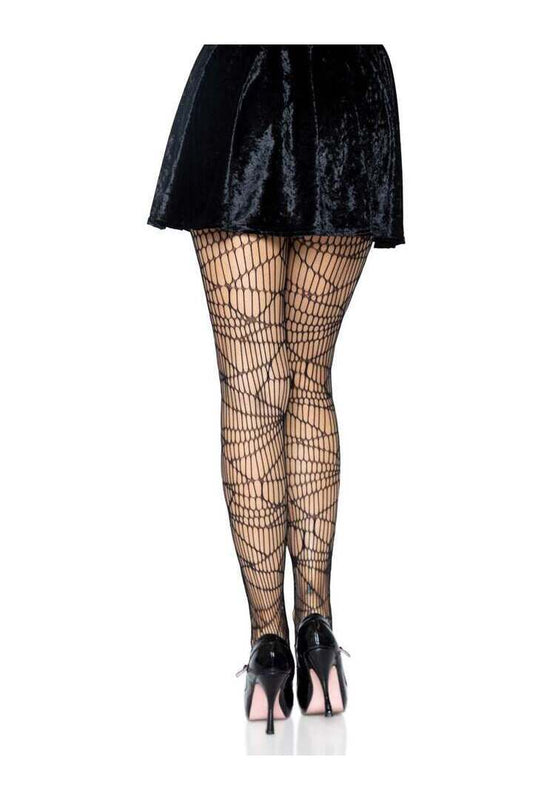 Leg Avenue Distressed Net Pantyhose in One Size 1