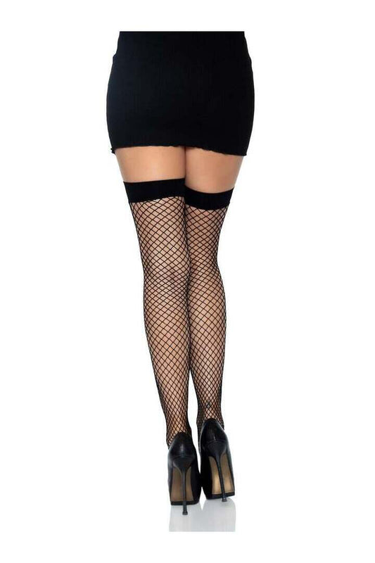 Leg Avenue Dream Net Thigh High Stockings in One Size 1