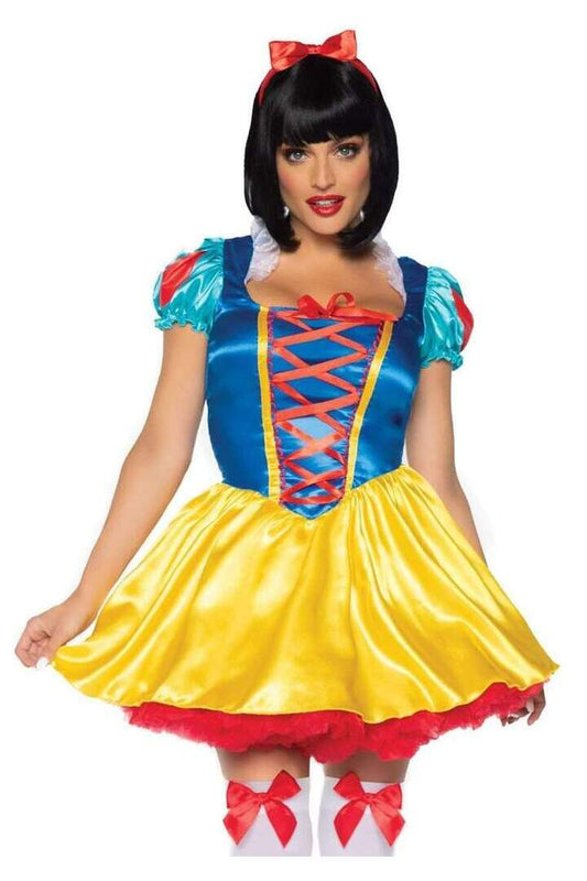 Leg Avenue Fairytale Snow White Costume in Yellow
