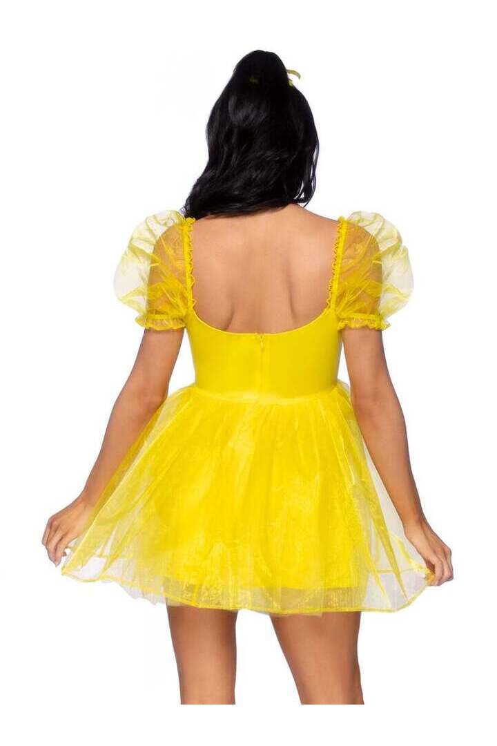 Leg Avenue Frosted Organza Babydoll Dress 13