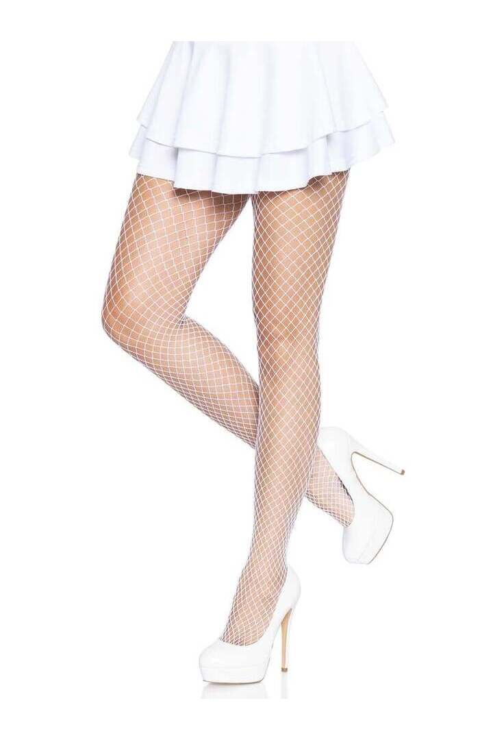 Leg Avenue Gaia Spandex Net Industrial Tights in One Size 7
