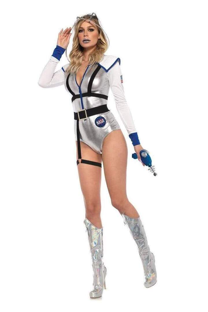 Leg Avenue Galaxy Girl Costume in Silver 2