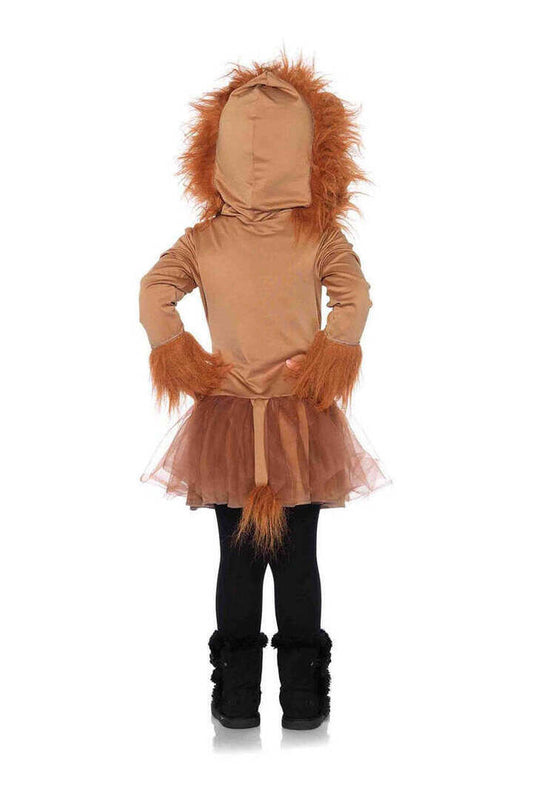 Leg Avenue Girl's Cuddly Lion Costume in Brown 1
