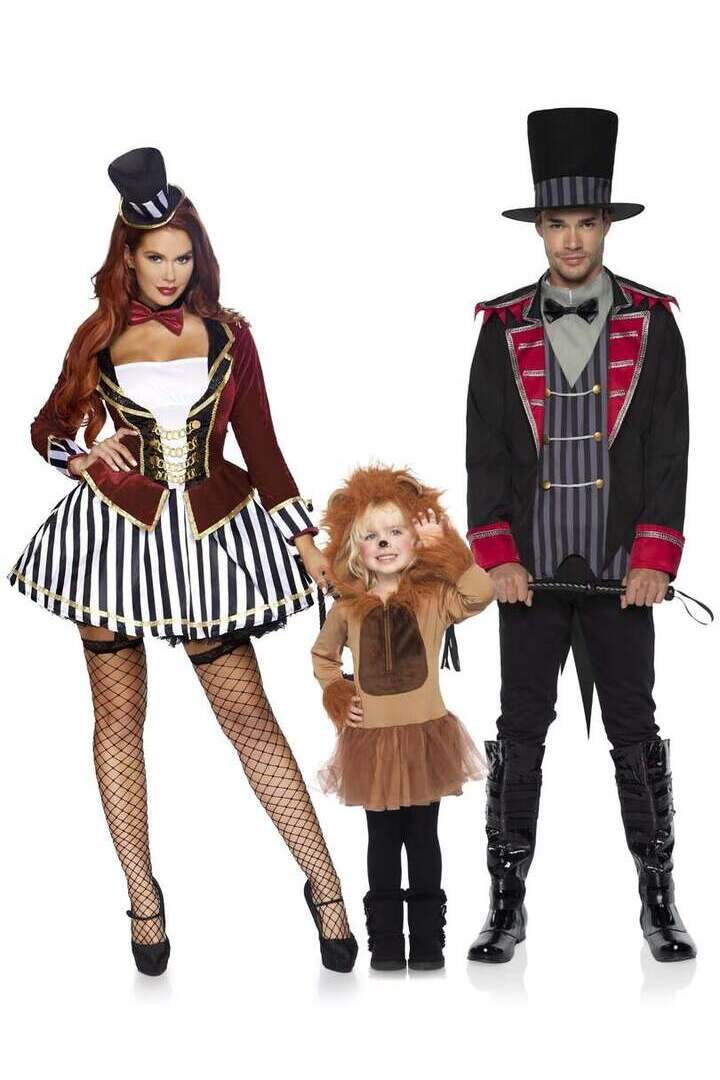 Leg Avenue Girl's Cuddly Lion Costume in Brown 2
