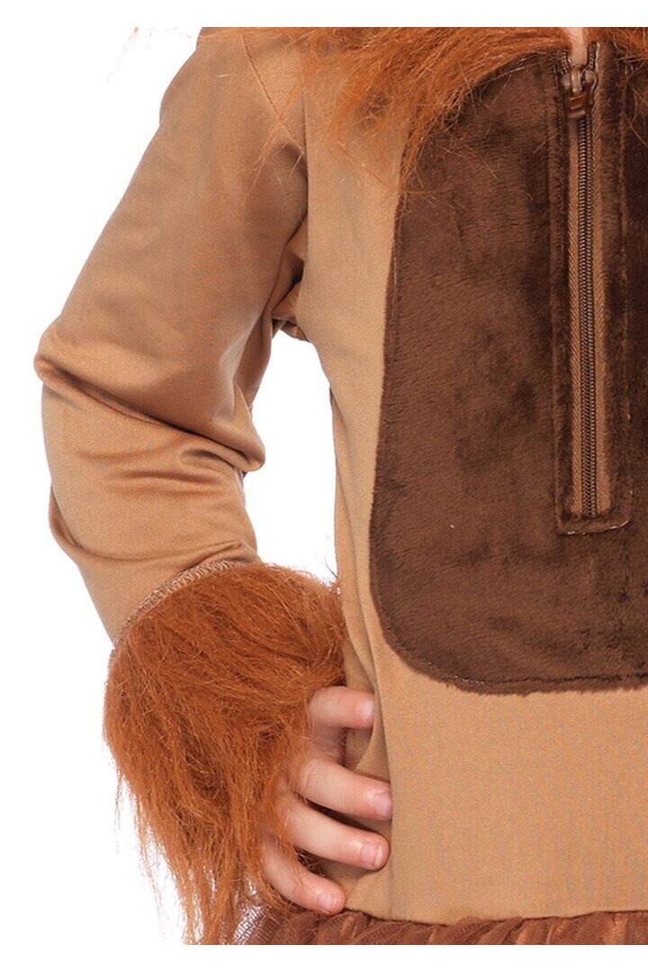 Leg Avenue Girl's Cuddly Lion Costume in Brown 6