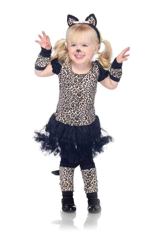 Leg Avenue Girl's Pretty Little Leopard Costume in Leopard 1