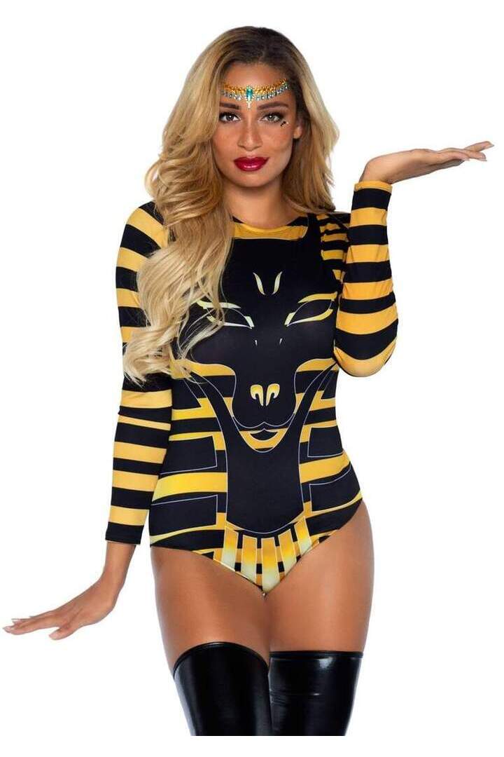 Leg Avenue Goddess Anubis Costume in Black/Gold 3