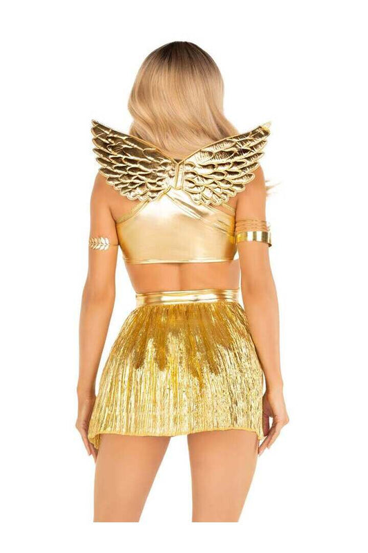 Leg Avenue Golden Angel Costume in Gold 1
